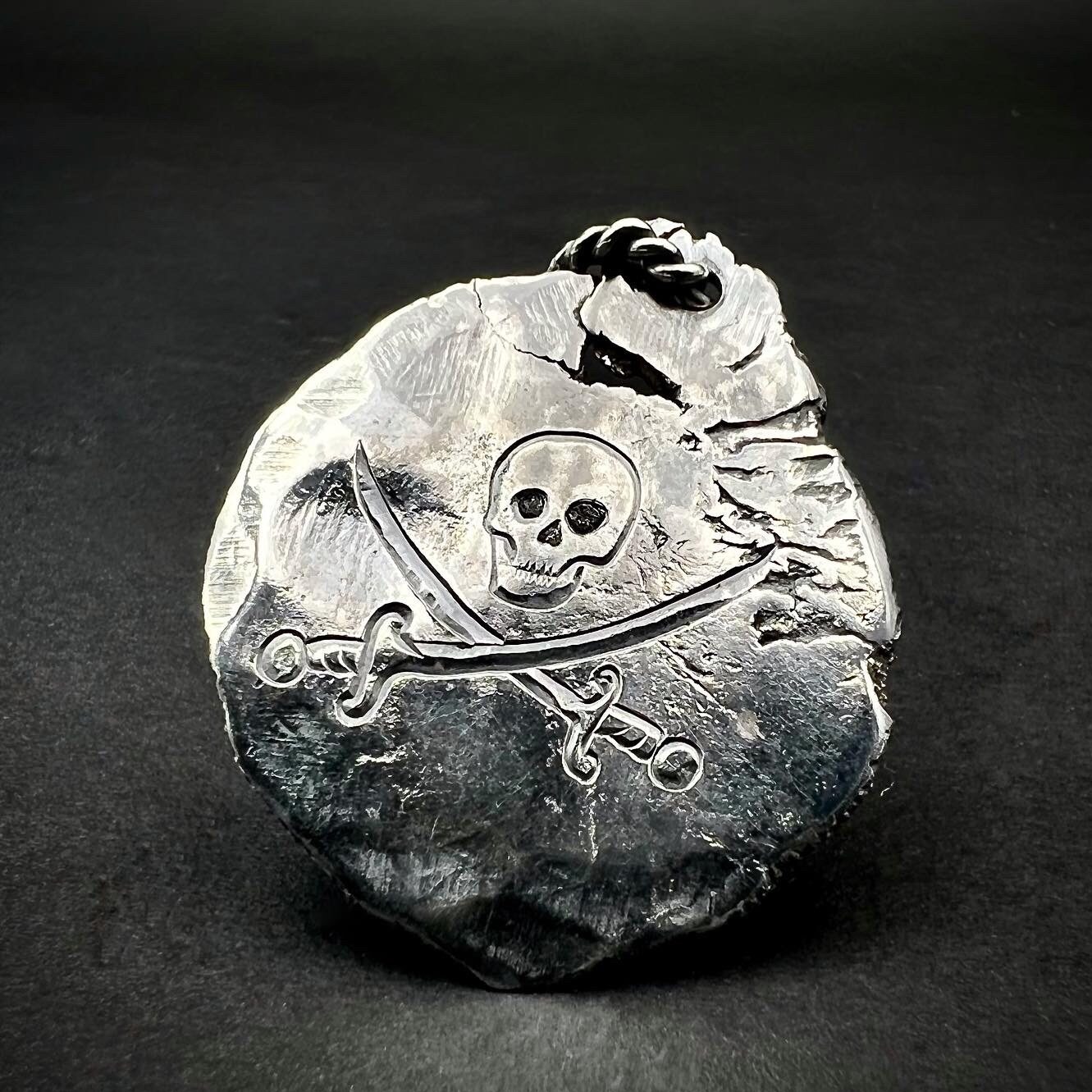 Silver Pirate Amulet