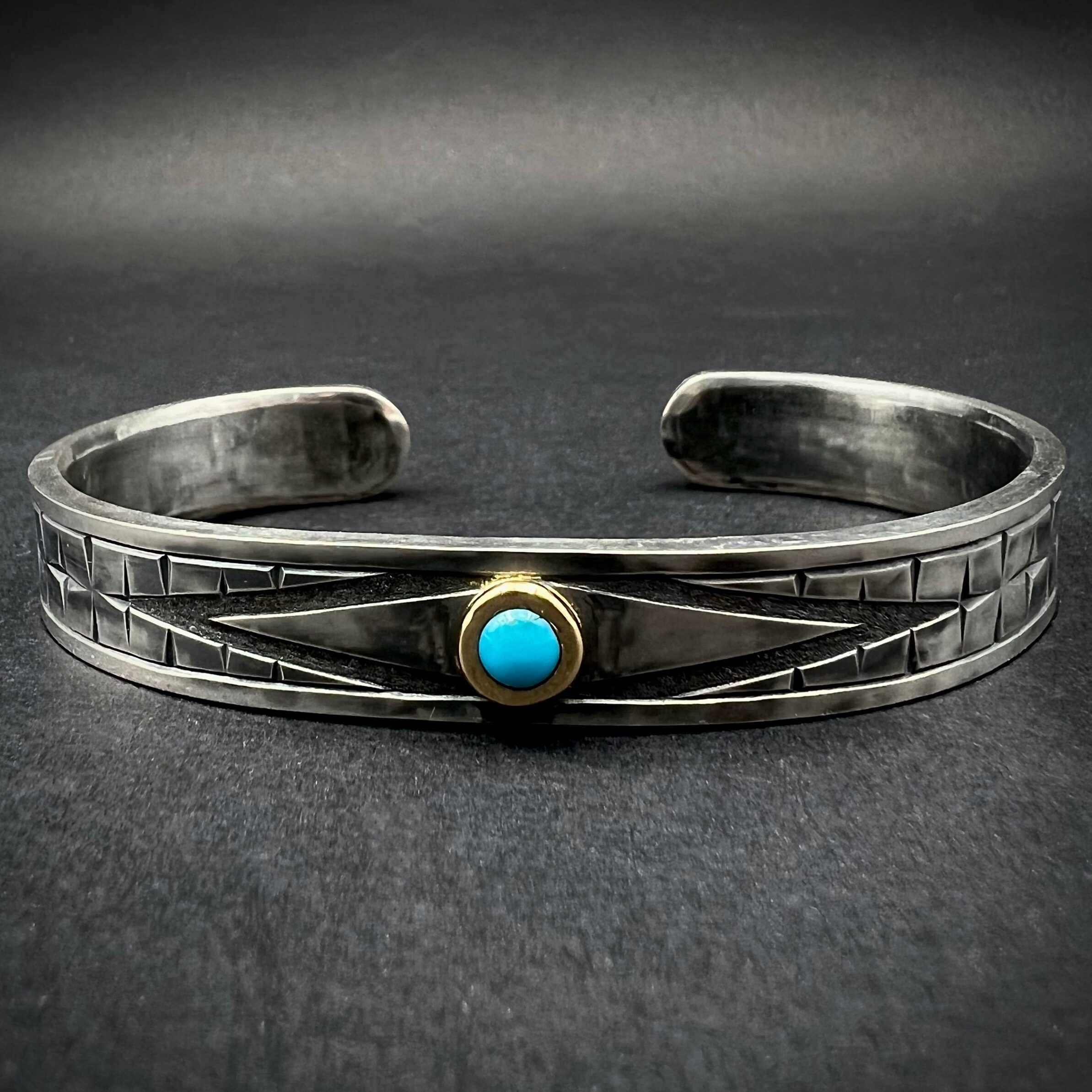 Western ArtDeco Cuff Model 2